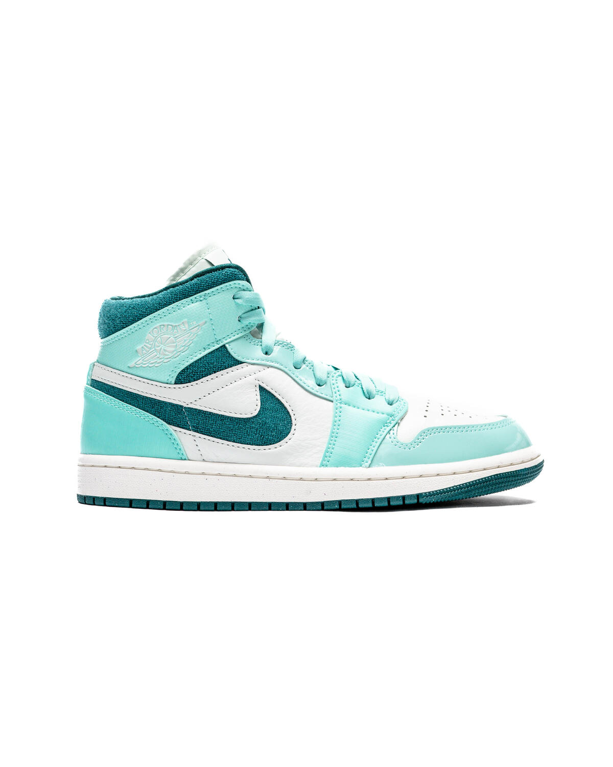 Air Jordan 1 Mid SE 'Chenille' Bleached Turquoise (Women's) - Image 17