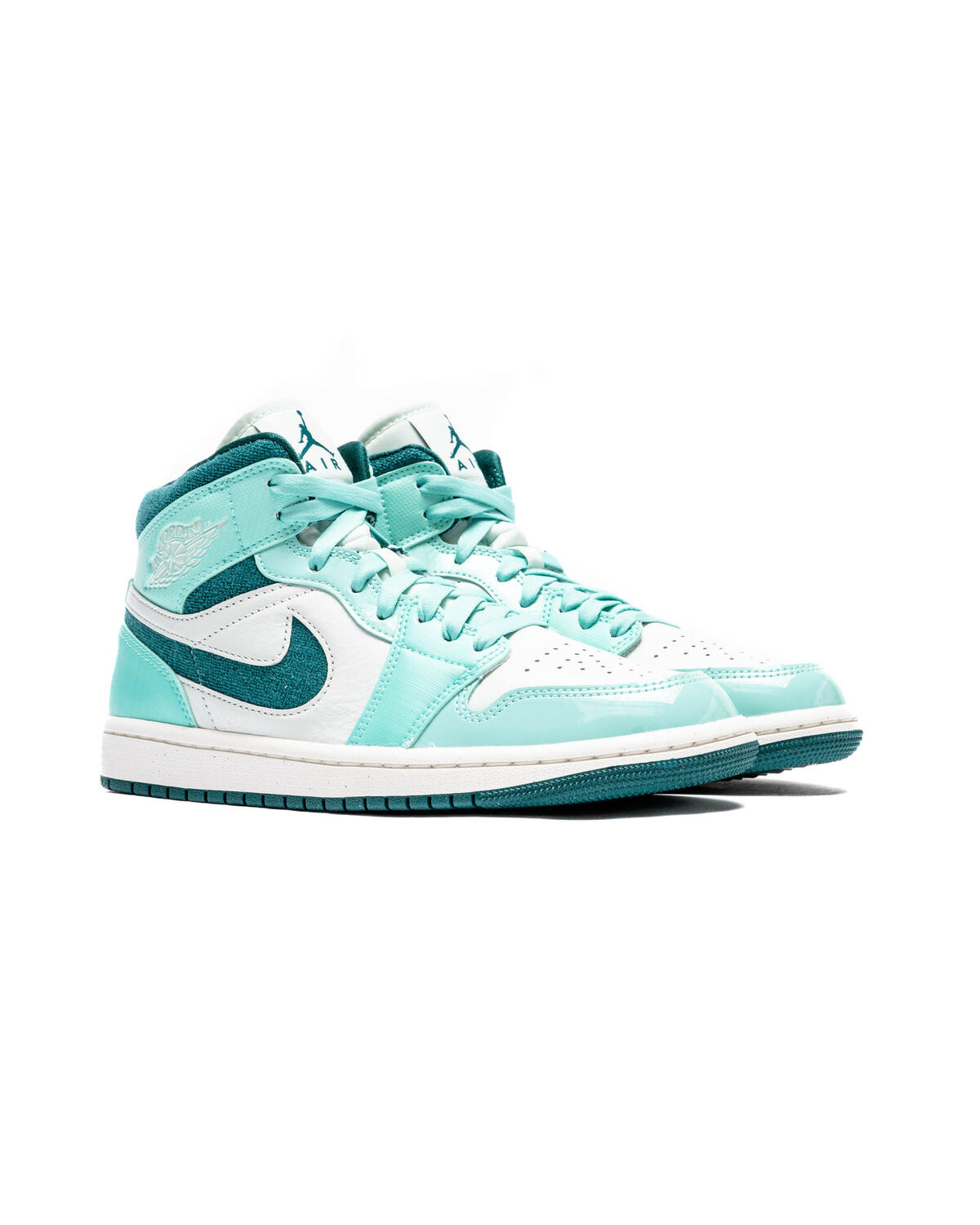 Air Jordan 1 Mid SE 'Chenille' Bleached Turquoise (Women's) - Image 18