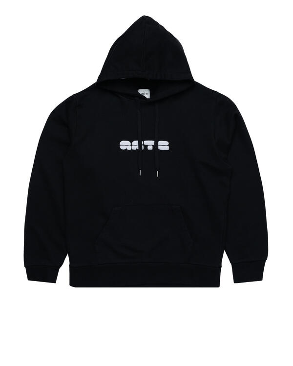 Arte Antwerp Harmon Logo Hoodie | AW23-029H-BLK | AFEW STORE