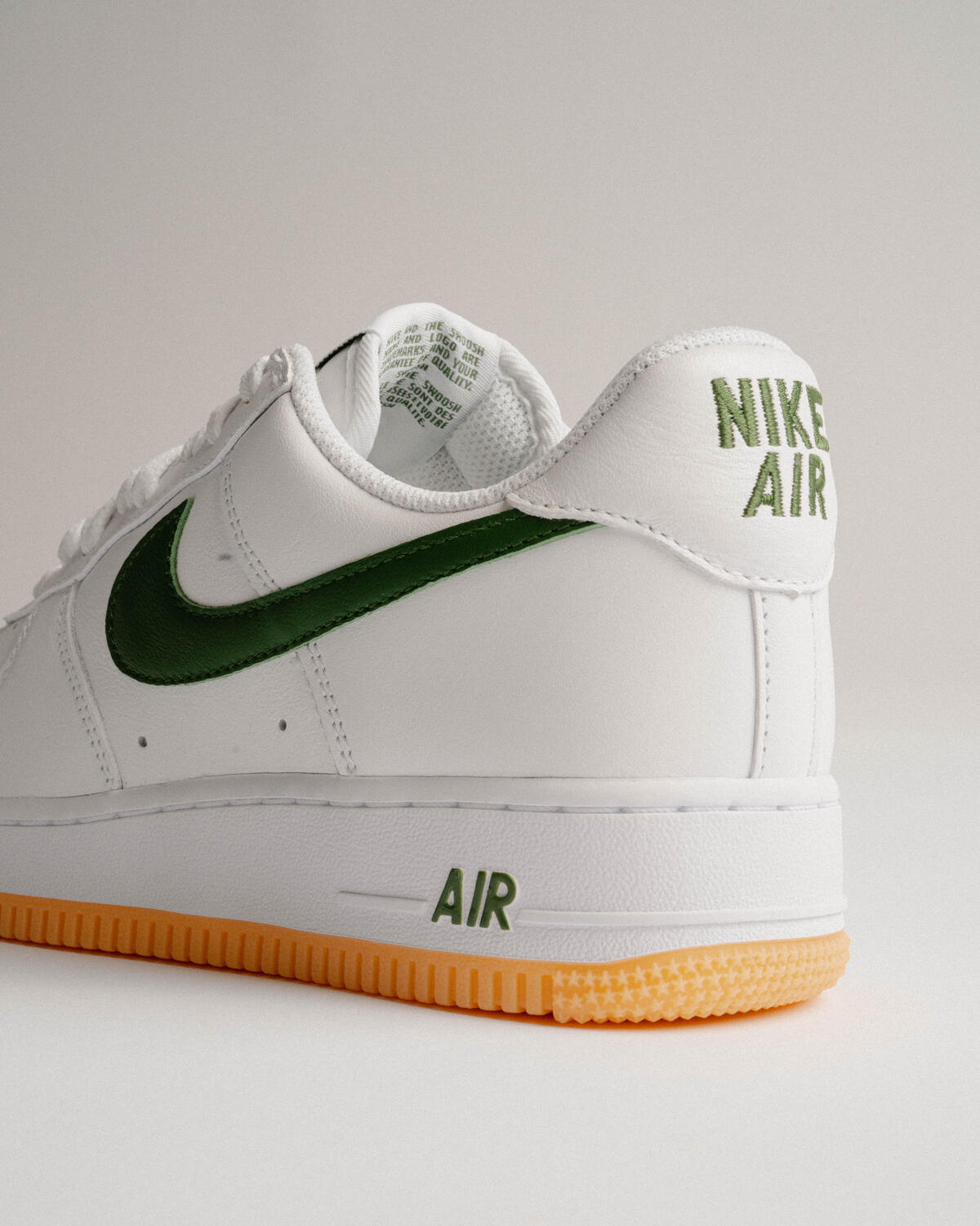 Nike Air Force 1 Low 'White / University Gold - Gum Yellow' - Image 20