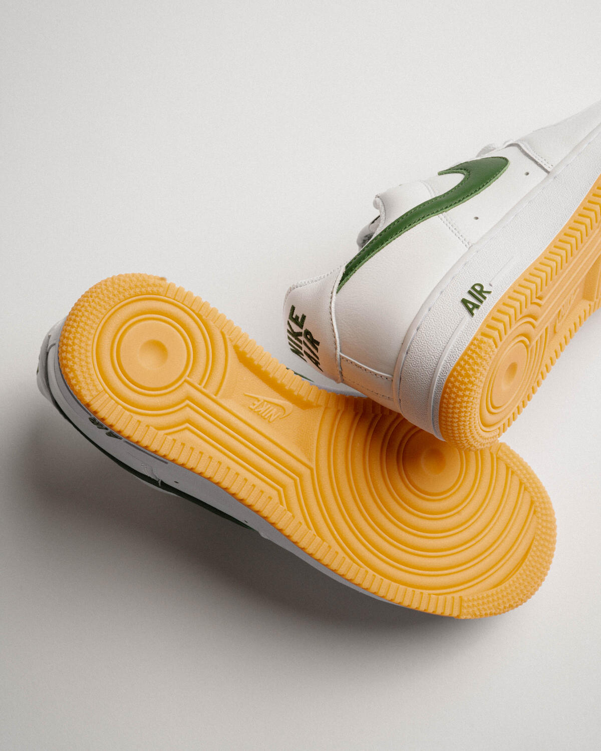 Nike Air Force 1 Low 'White / University Gold - Gum Yellow' - Image 22