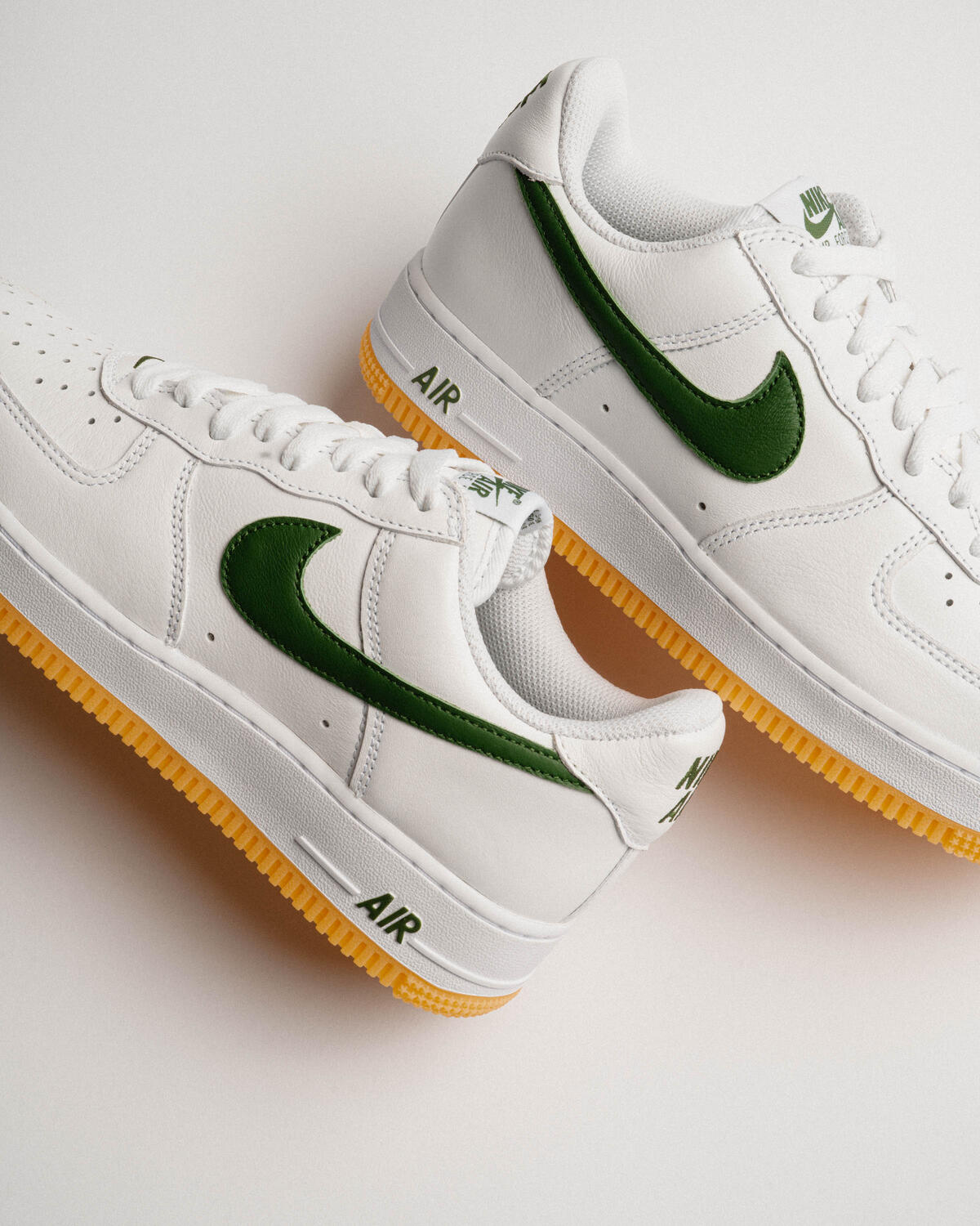 Nike Air Force 1 Low 'White / University Gold - Gum Yellow' - Image 21