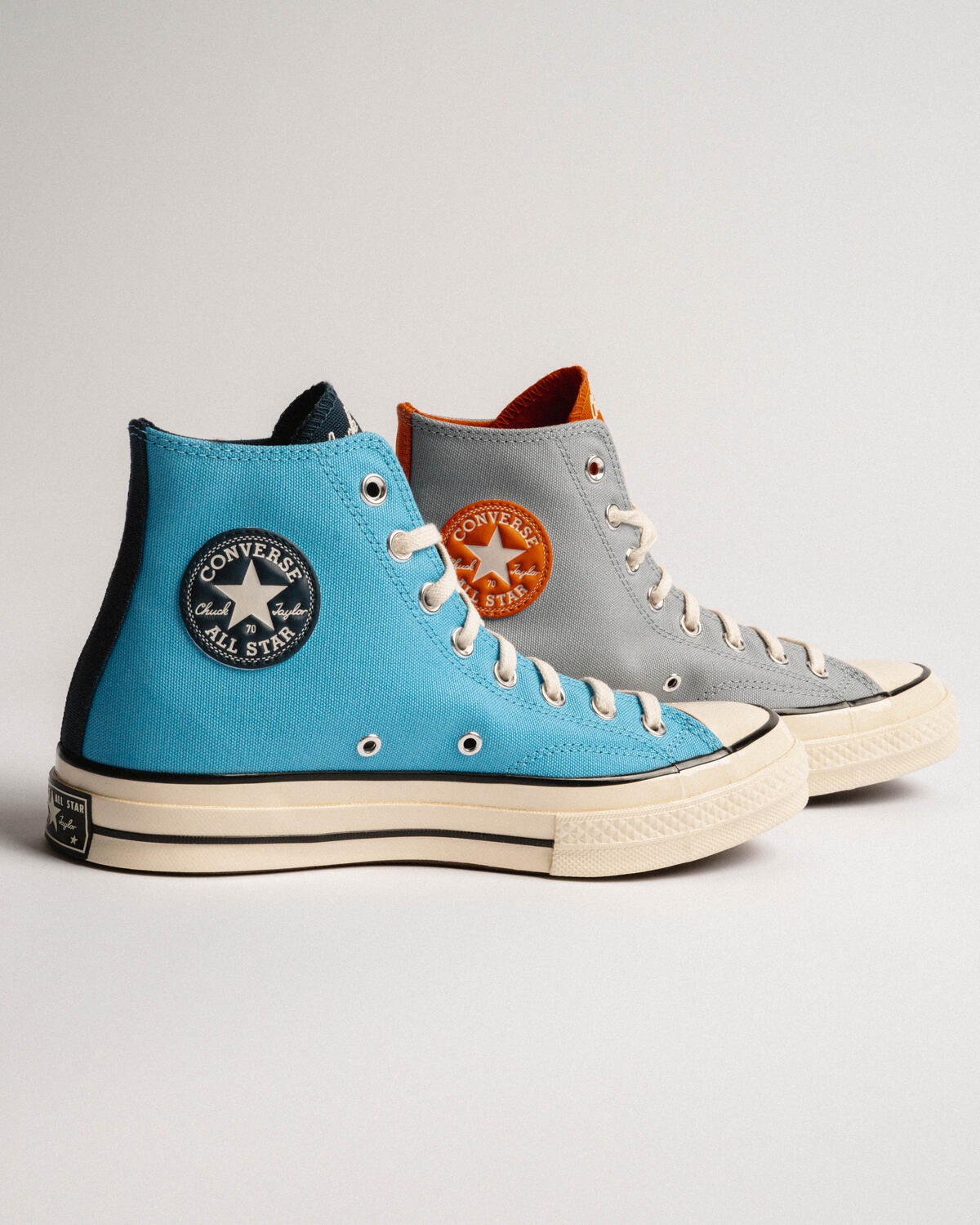 Converse Chuck Taylor All Star Hi Heirloom Silver / Blue - Image 9
