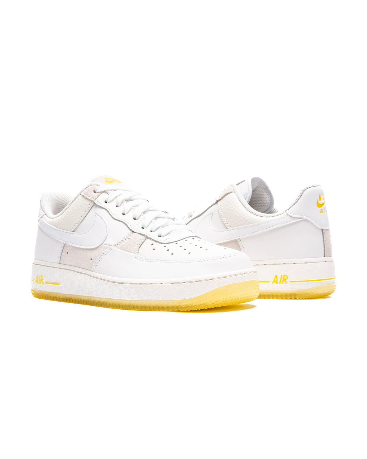Nike Air Force 1 '07 Low Summit White / White - Opti Yellow - Sail (Women's) - Image 19