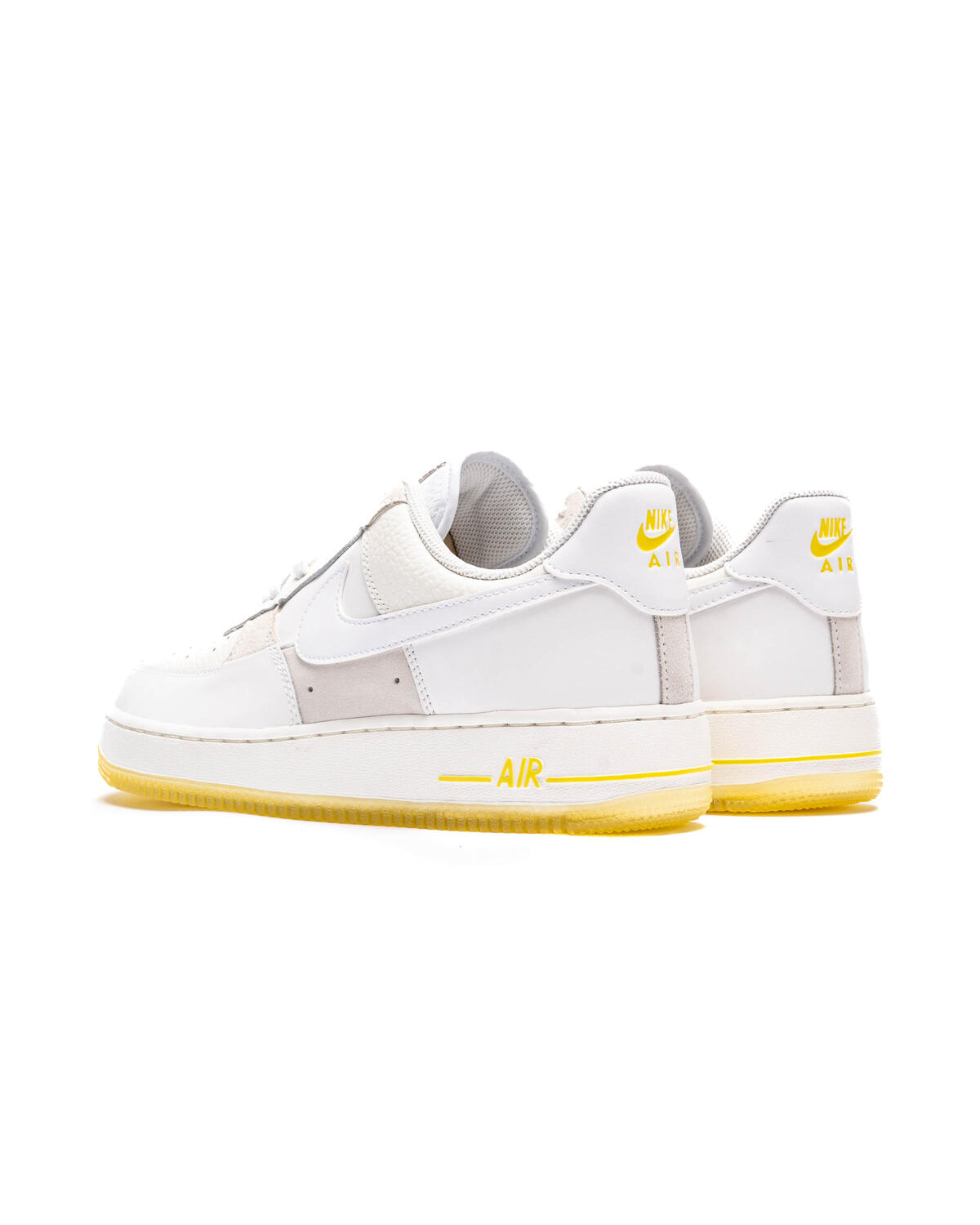 Nike Air Force 1 '07 Low Summit White / White - Opti Yellow - Sail (Women's) - Image 18