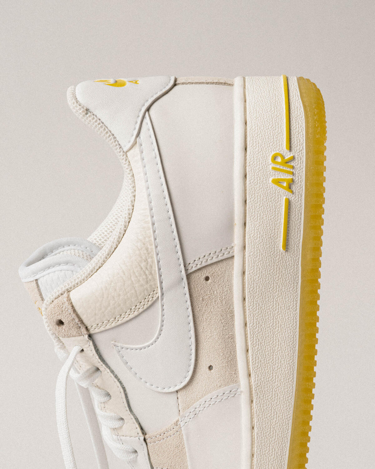 Nike Air Force 1 '07 Low Summit White / White - Opti Yellow - Sail (Women's) - Image 23
