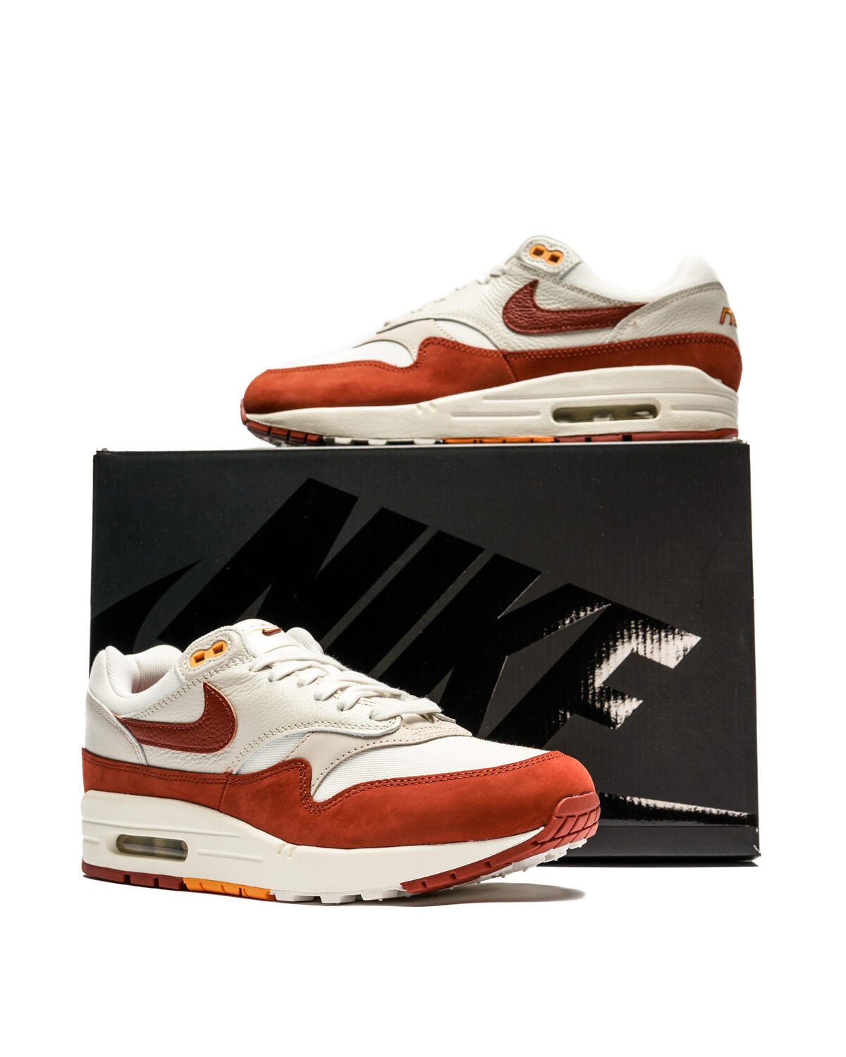 Nike Air Max 1 LX Sail / Rugged Orange / Light Orewood Brown (Women's) - Image 16