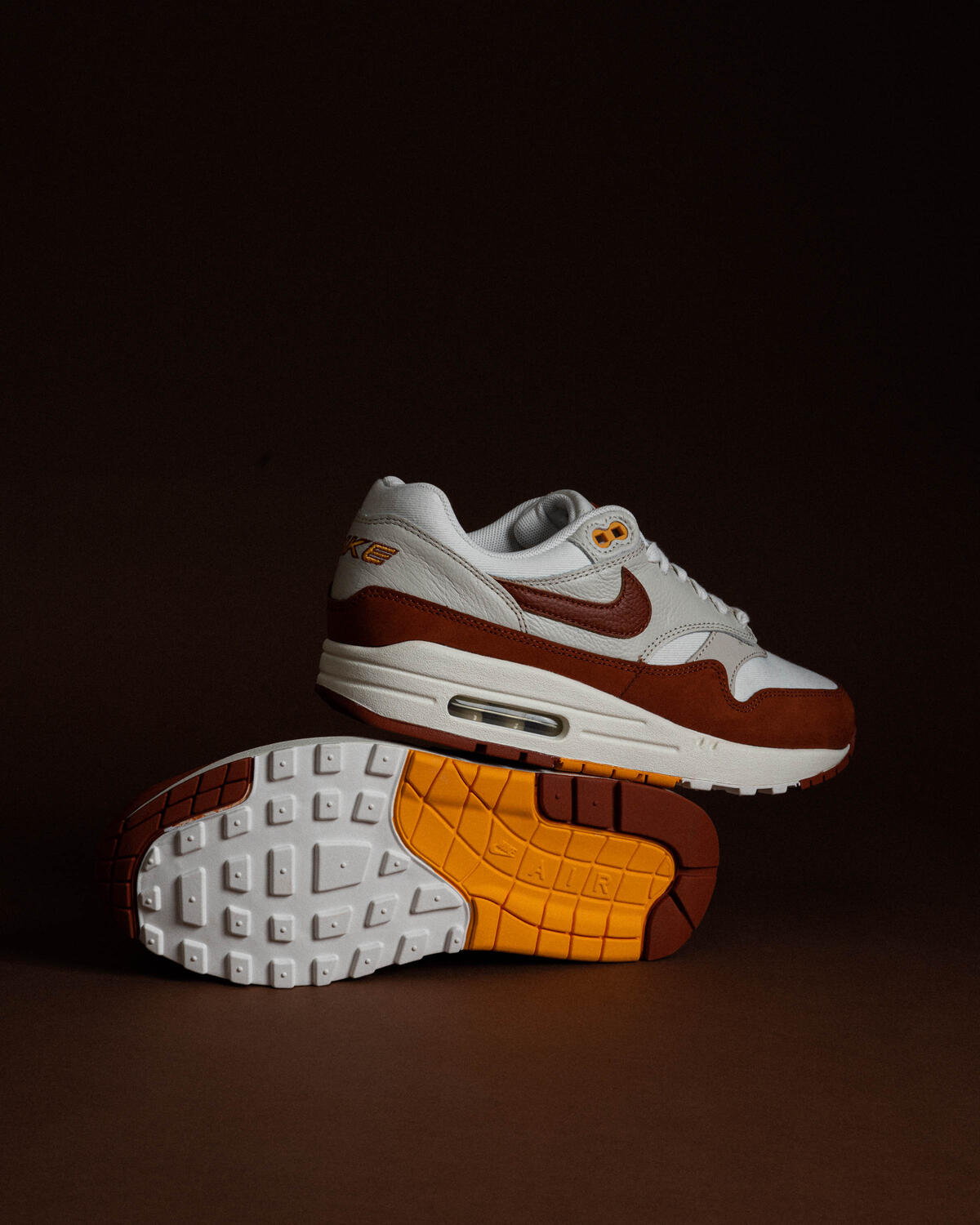 Nike Air Max 1 LX Sail / Rugged Orange / Light Orewood Brown (Women's) - Image 18