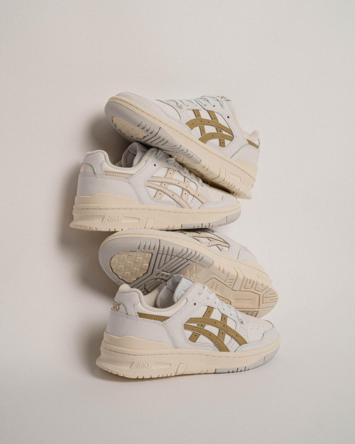 Asics EX89 White/Mineral Beige - Image 8