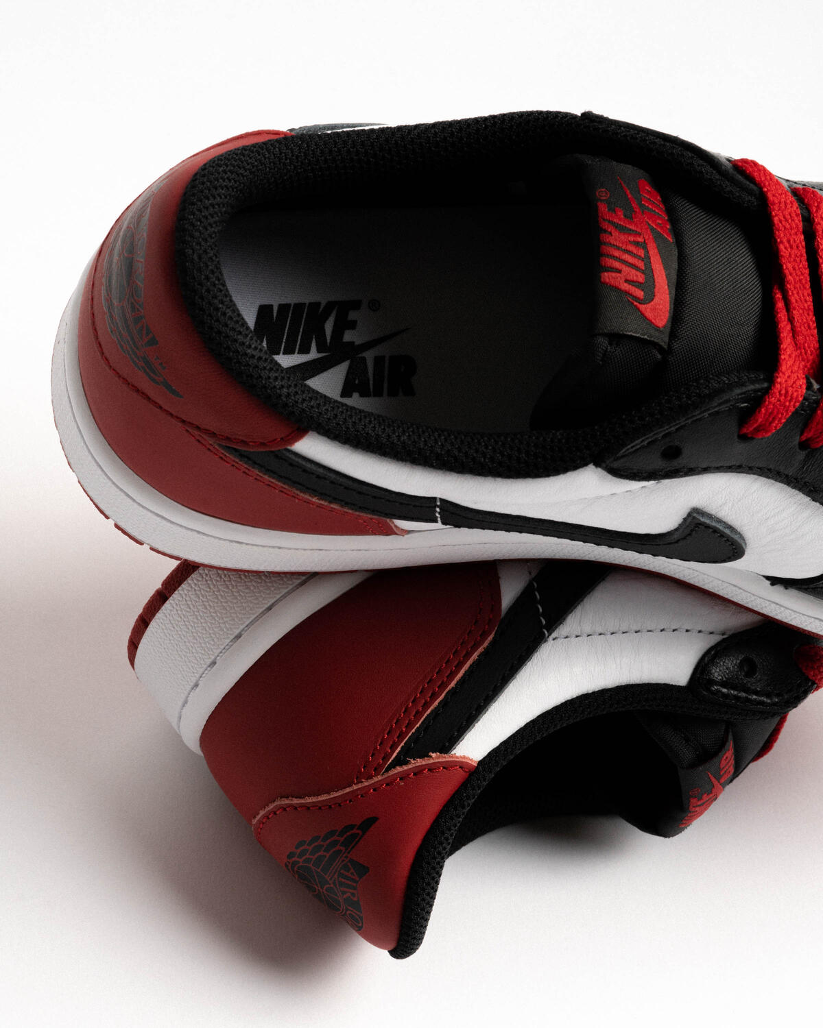 Air Jordan 1 Low 'White/Black/Varsity Red' - Image 32