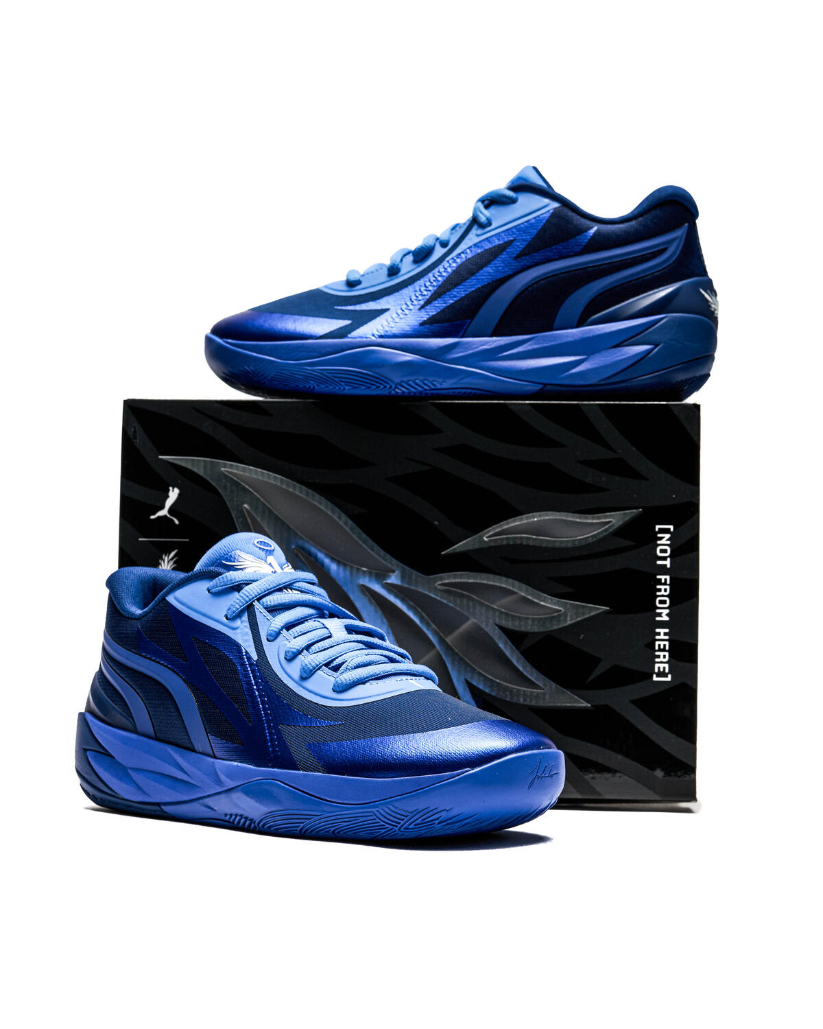 Puma MB.02 Lo Basketball Shoe Blazing Blue-Royal Sapphire - Image 10