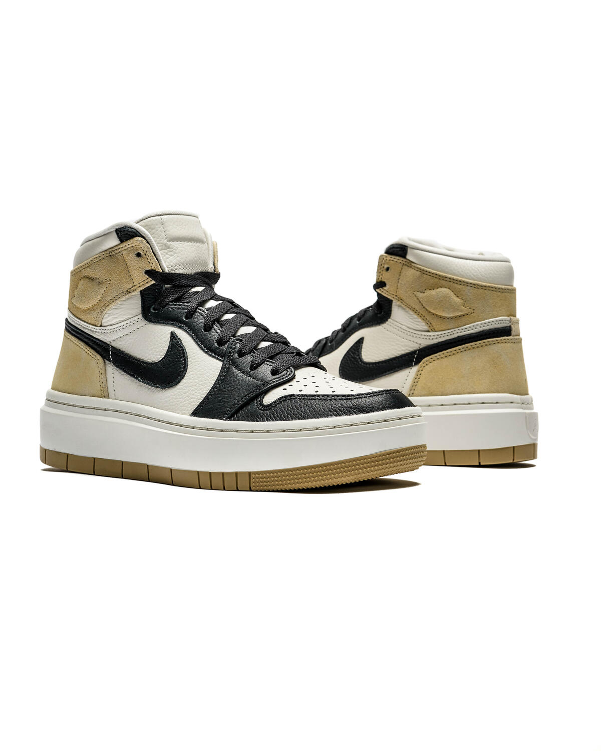 Air Jordan 1 Elevate Low Team Gold/Dark Smoke Grey (Women's) - Image 5