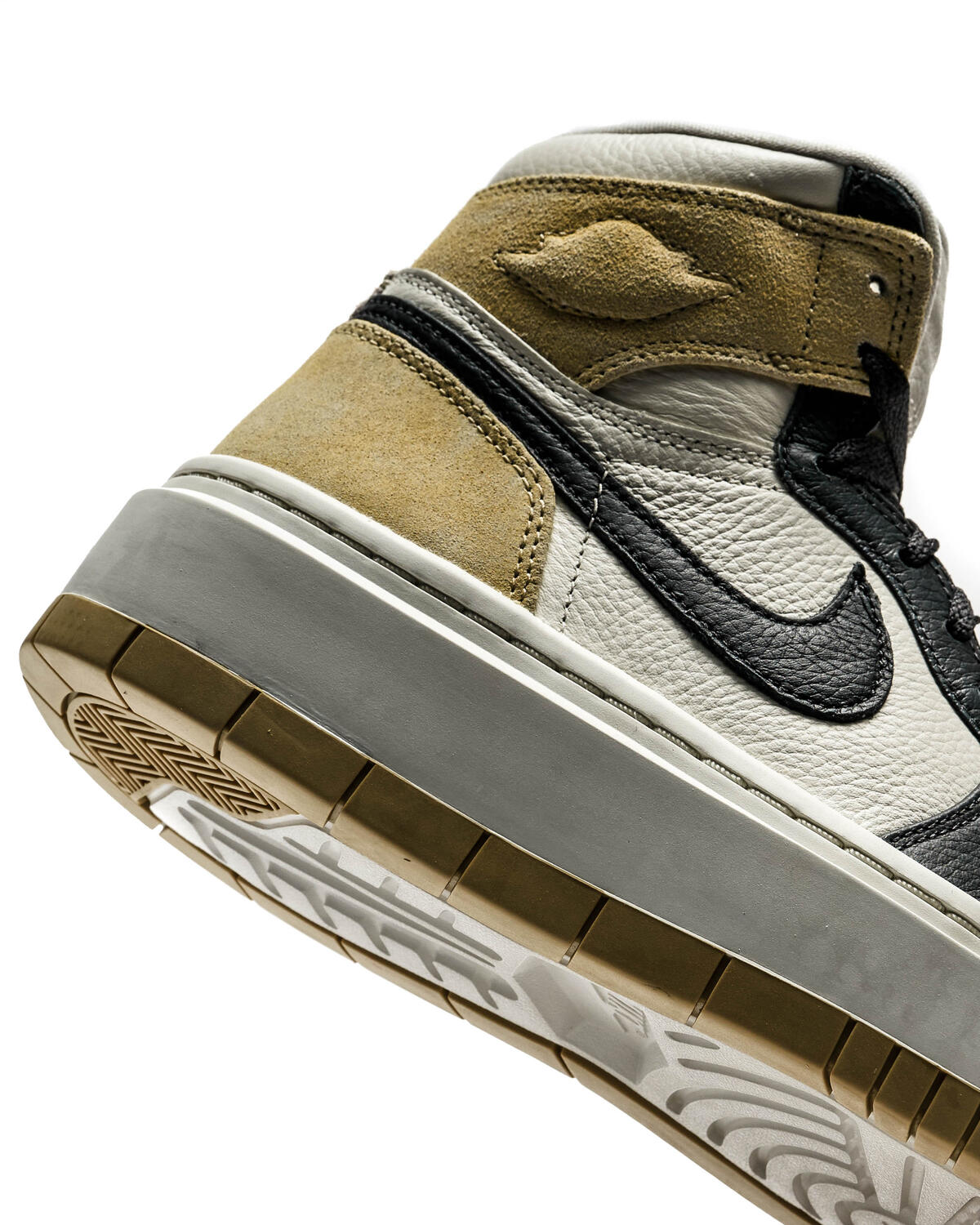 Air Jordan 1 Elevate Low Team Gold/Dark Smoke Grey (Women's) - Image 7