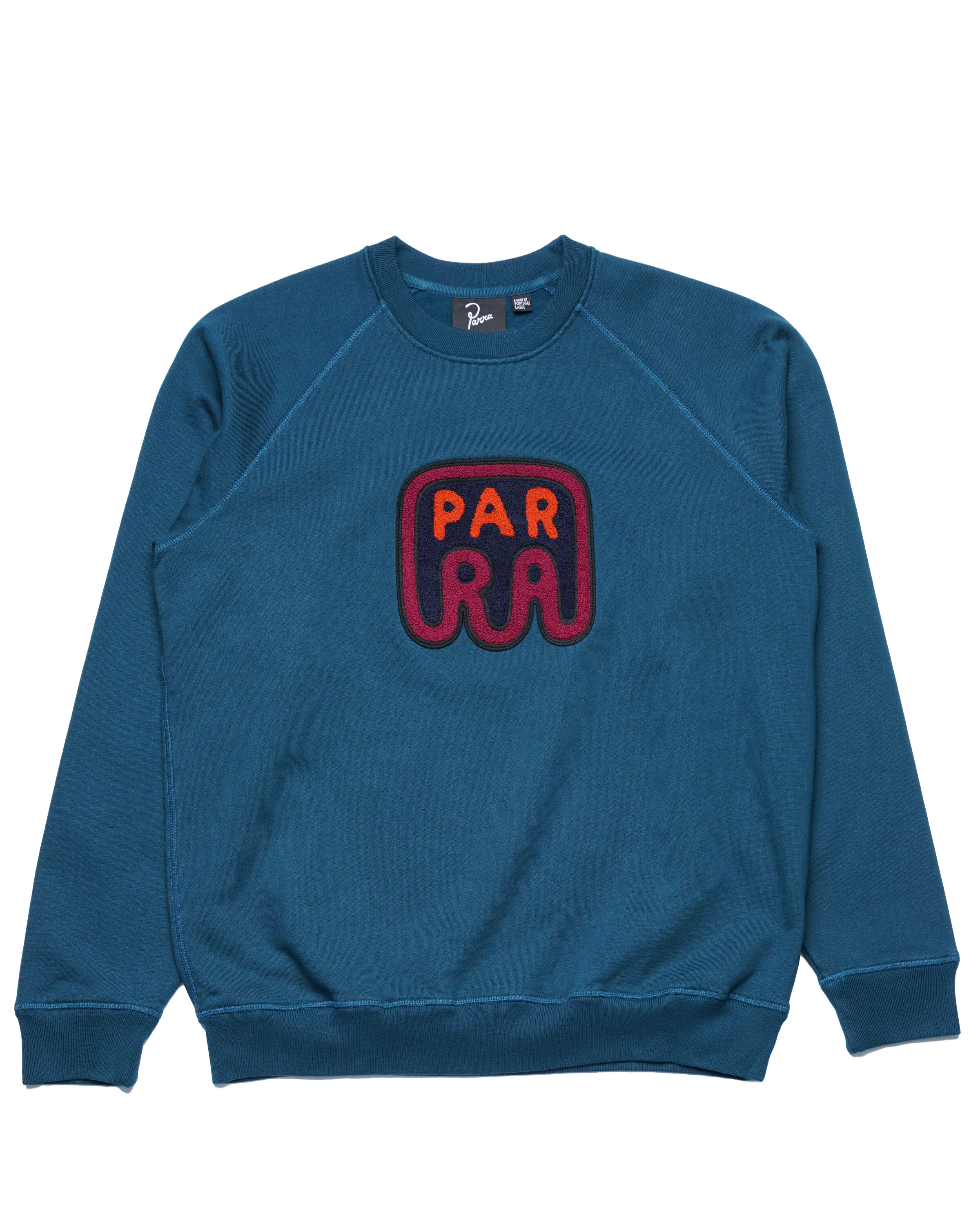by Parra fast food logo crew neck sweatshirt