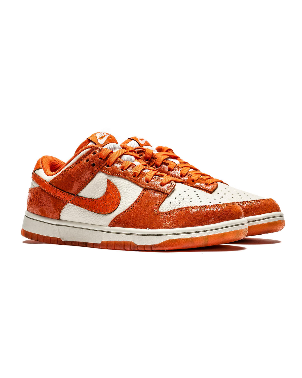 Nike Dunk Low Light Bone/Safety Orange/Laser Orange (Women's) - Image 3