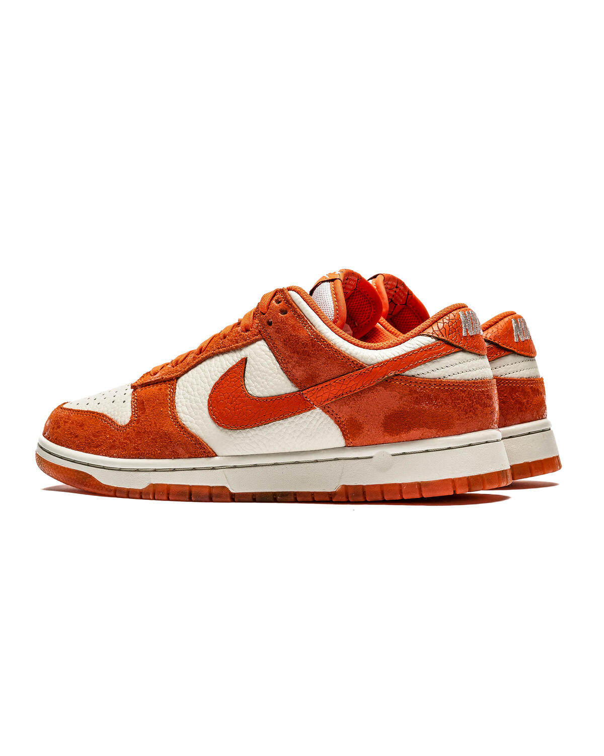Nike Dunk Low Light Bone/Safety Orange/Laser Orange (Women's) - Image 4