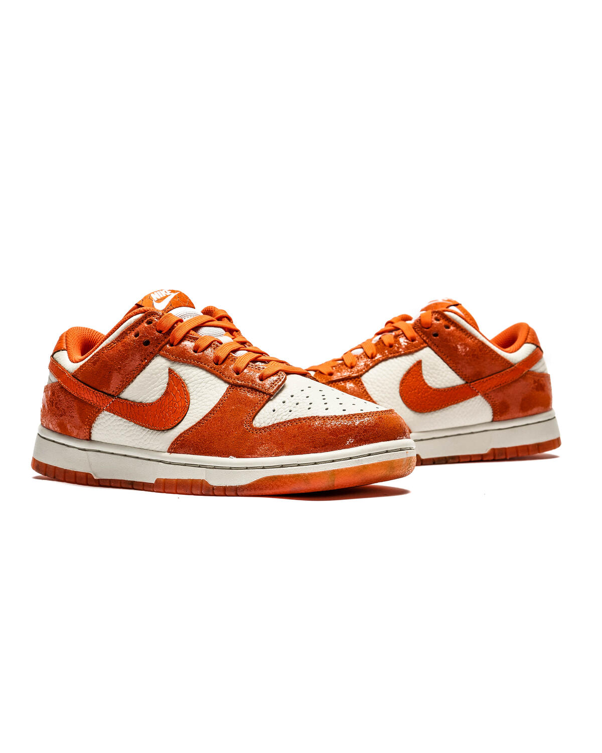 Nike Dunk Low Light Bone/Safety Orange/Laser Orange (Women's) - Image 5