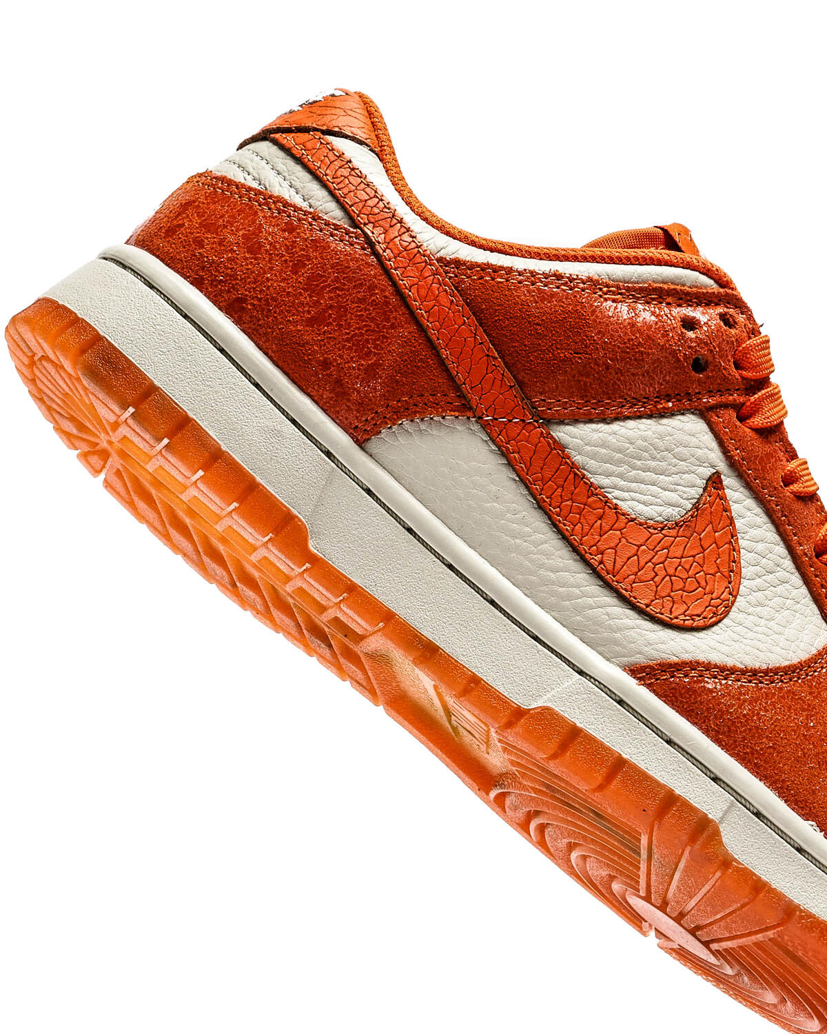 Nike Dunk Low Light Bone/Safety Orange/Laser Orange (Women's) - Image 7