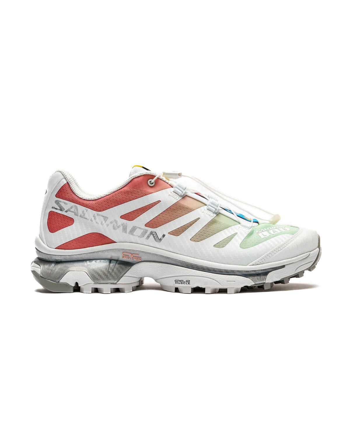 Salomon XT-4 OG White / Green Ash / Coral