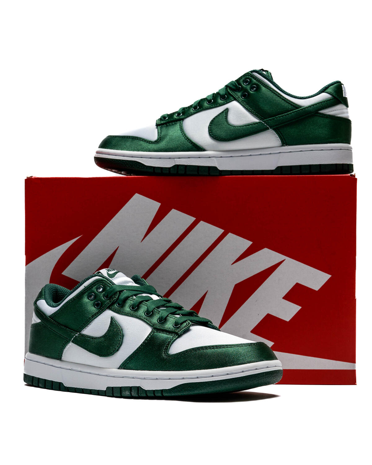 Nike Dunk Low Satin Green (Women's) - Image 6