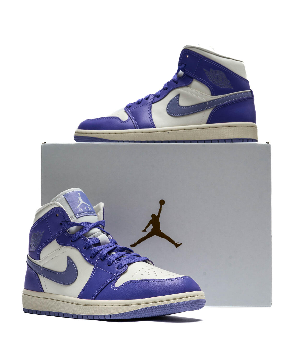 Air Jordan 1 Mid 'Action Grape/Sky J Purple/Sail' (Women's) - Image 14