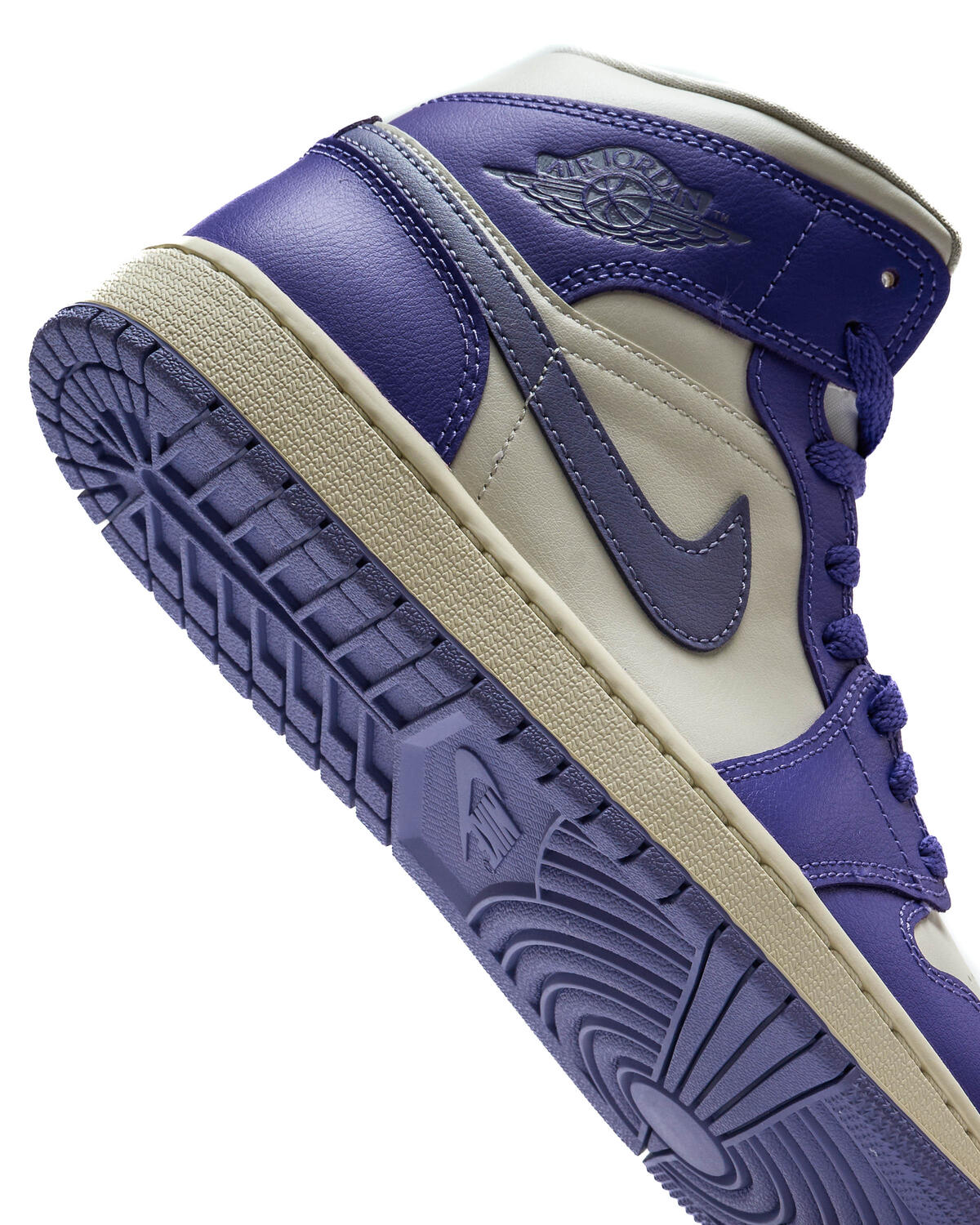 Air Jordan 1 Mid 'Action Grape/Sky J Purple/Sail' (Women's) - Image 15