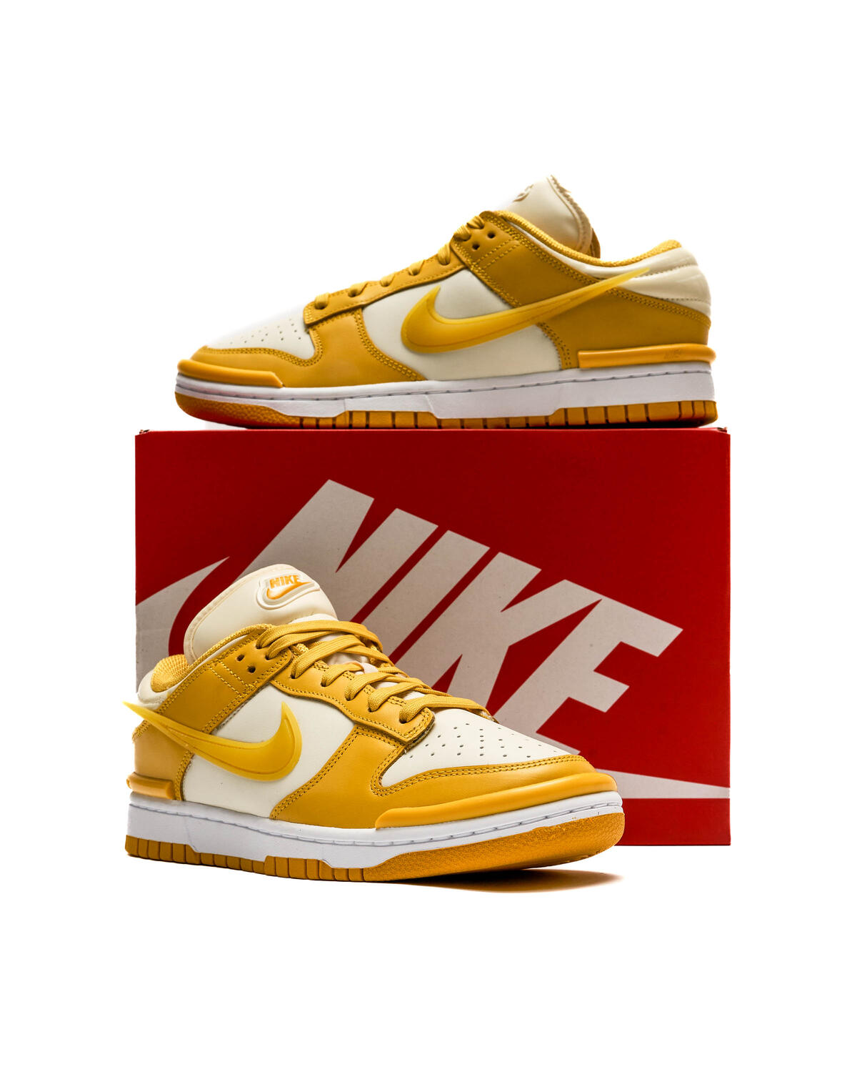 Nike Dunk Low Coconut Milk/Vivid Sulfur/White (Women's) - Image 15