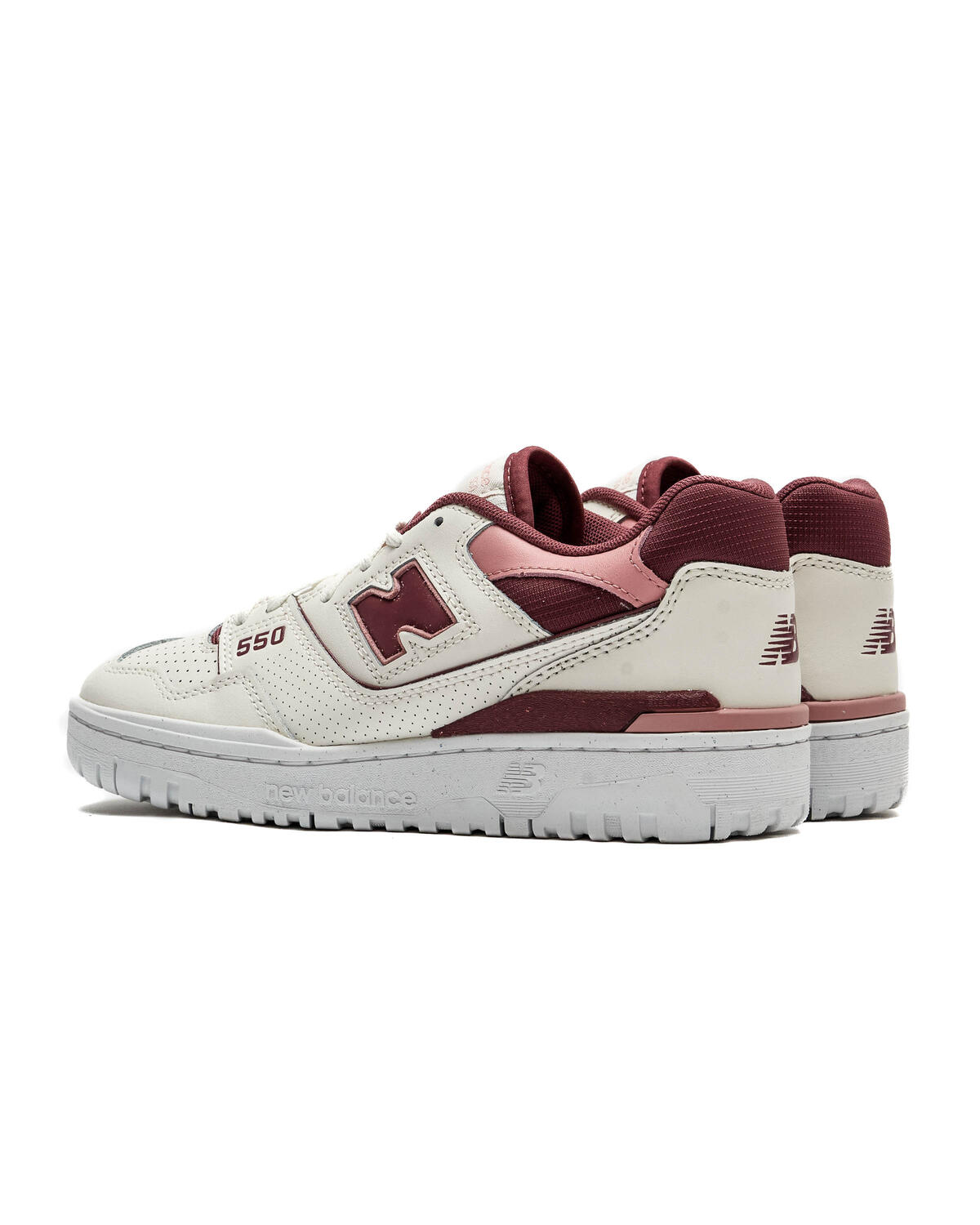 New Balance 550 Washed Burgundy - Sea Salt (Women's) - Image 13