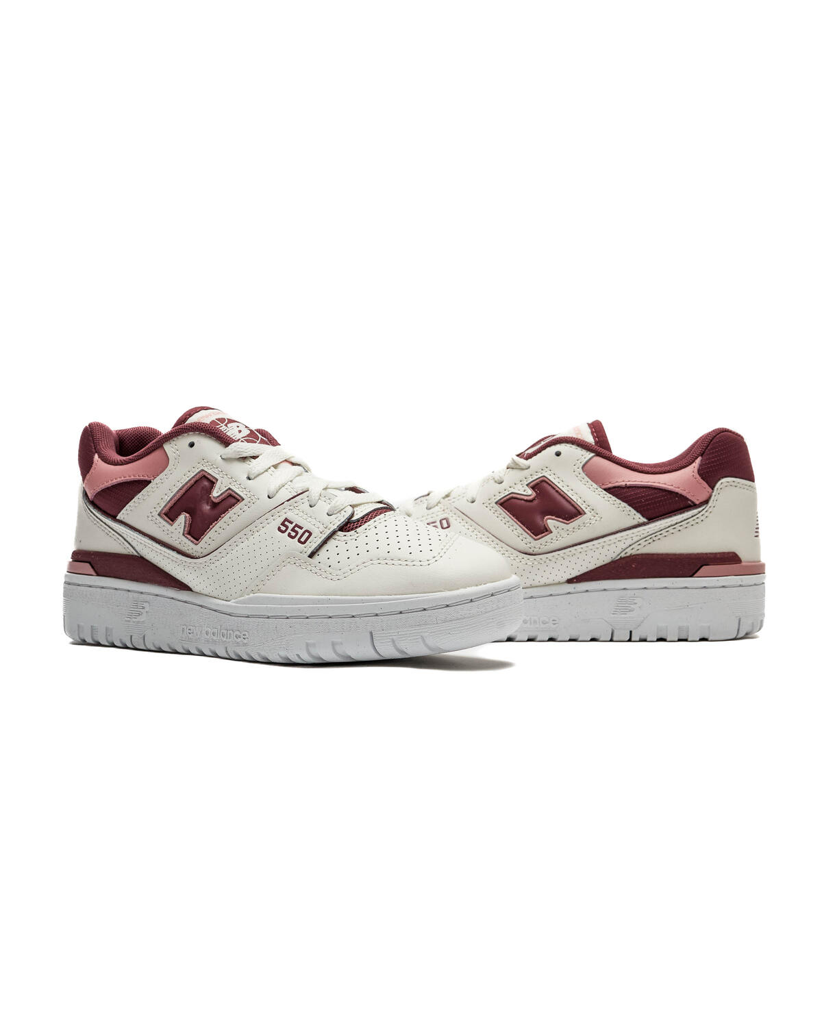 New Balance 550 Washed Burgundy - Sea Salt (Women's) - Image 14