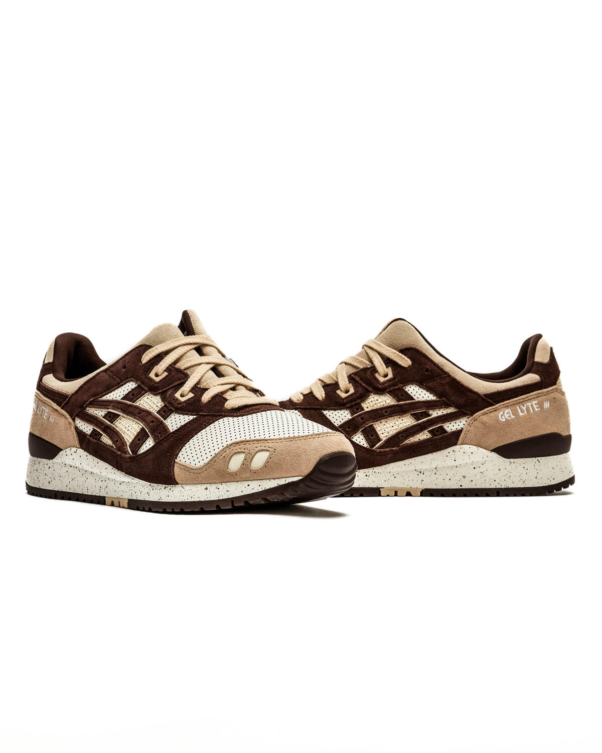 Asics Gel Lyte III Cream/Dark Brown - Image 17