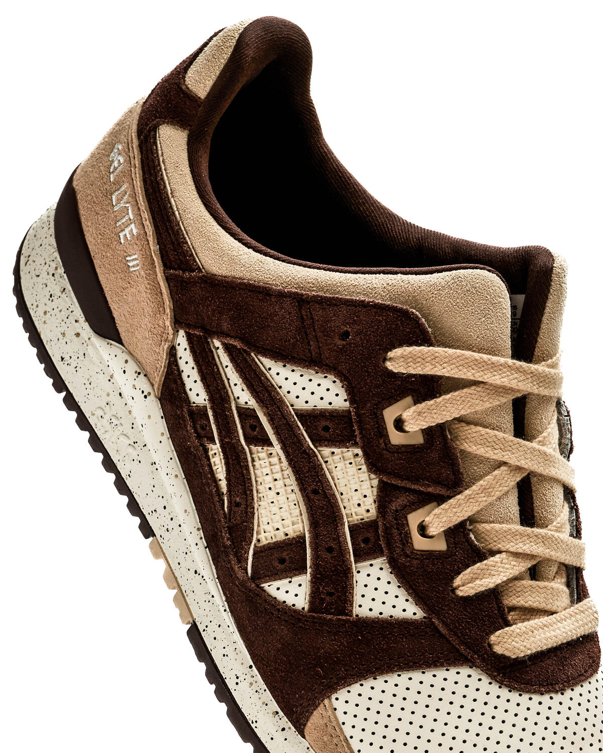 Asics Gel Lyte III Cream/Dark Brown - Image 19