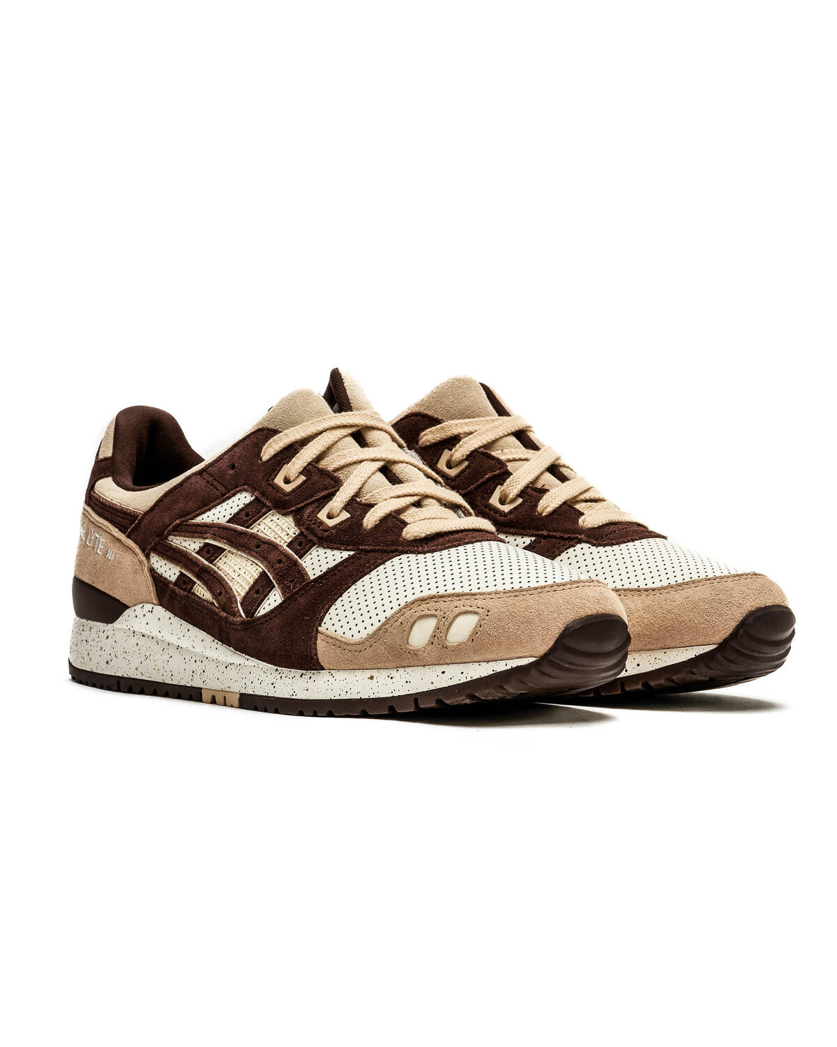 Asics Gel Lyte III Cream/Dark Brown - Image 15