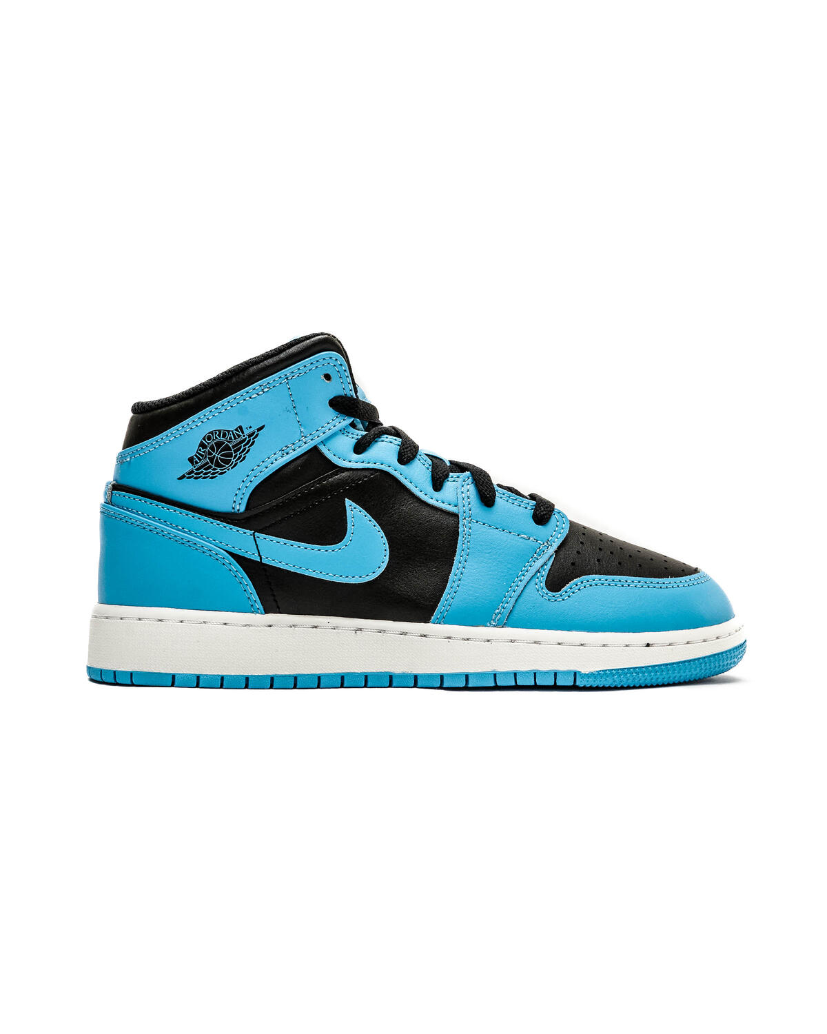Jordan GS Air Jordan 1 Mid - University Blue / Black / White - Image 20
