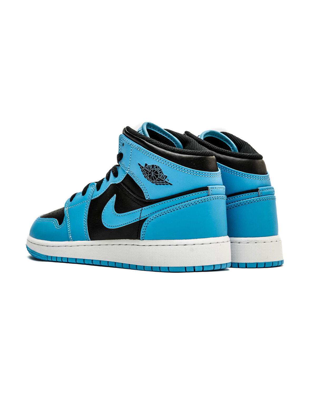 Jordan GS Air Jordan 1 Mid - University Blue / Black / White - Image 22