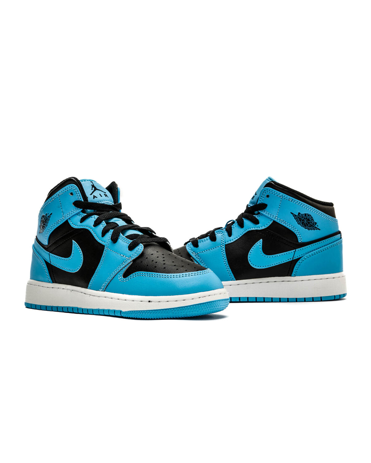 Jordan GS Air Jordan 1 Mid - University Blue / Black / White - Image 23