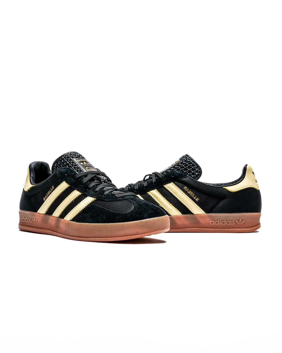 Adidas Gazelle Indoor (Core Black/Almost Yellow-Gum) - Image 10