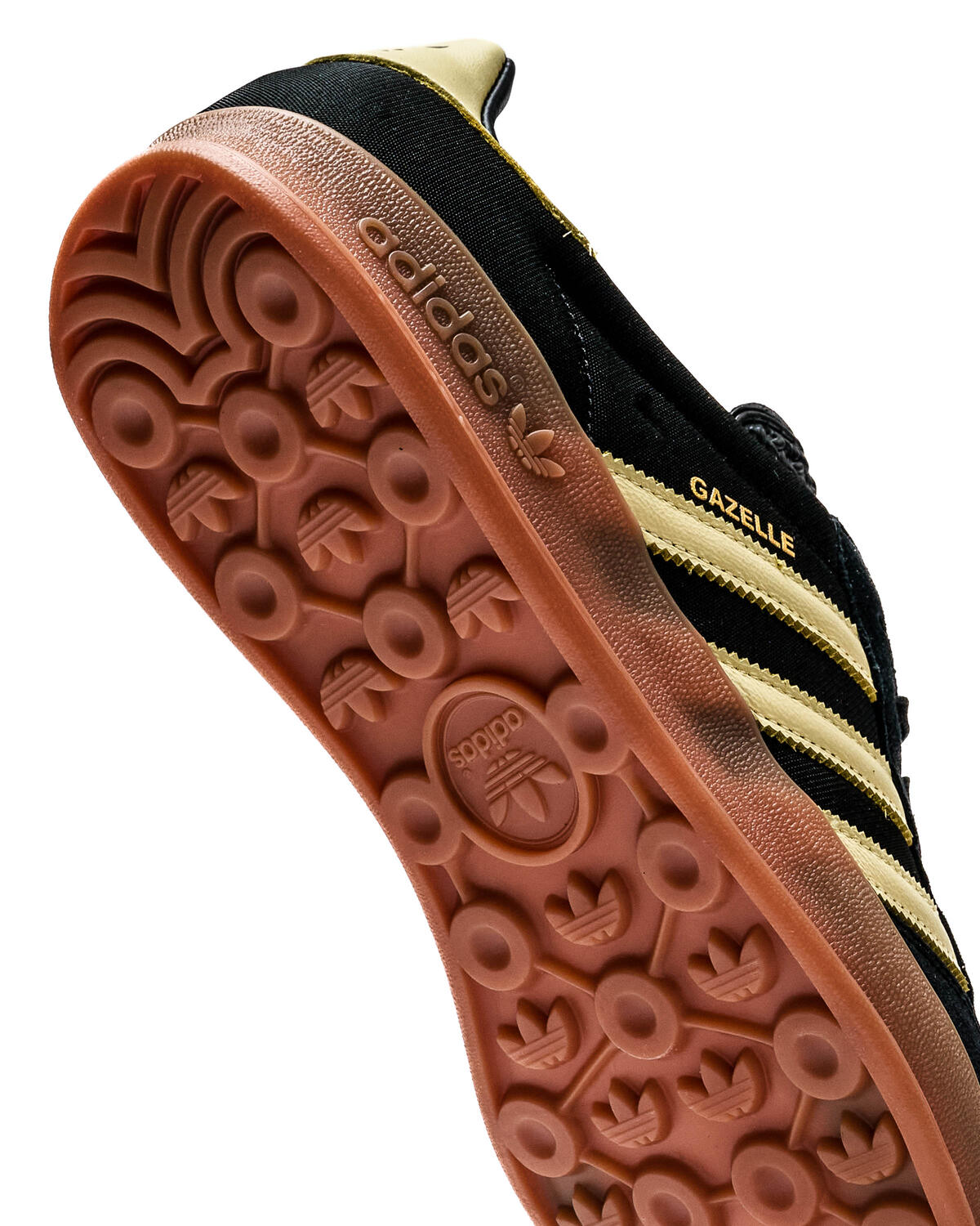 Adidas Gazelle Indoor (Core Black/Almost Yellow-Gum) - Image 12