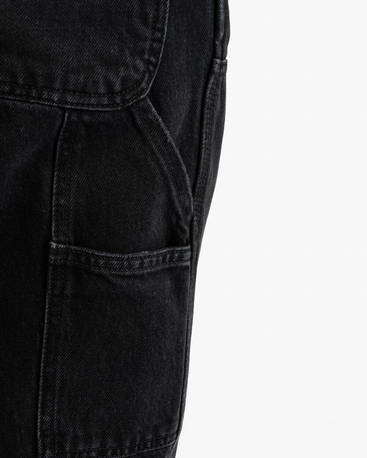 Carhartt WIP Double Knee Pant Black - Image 7
