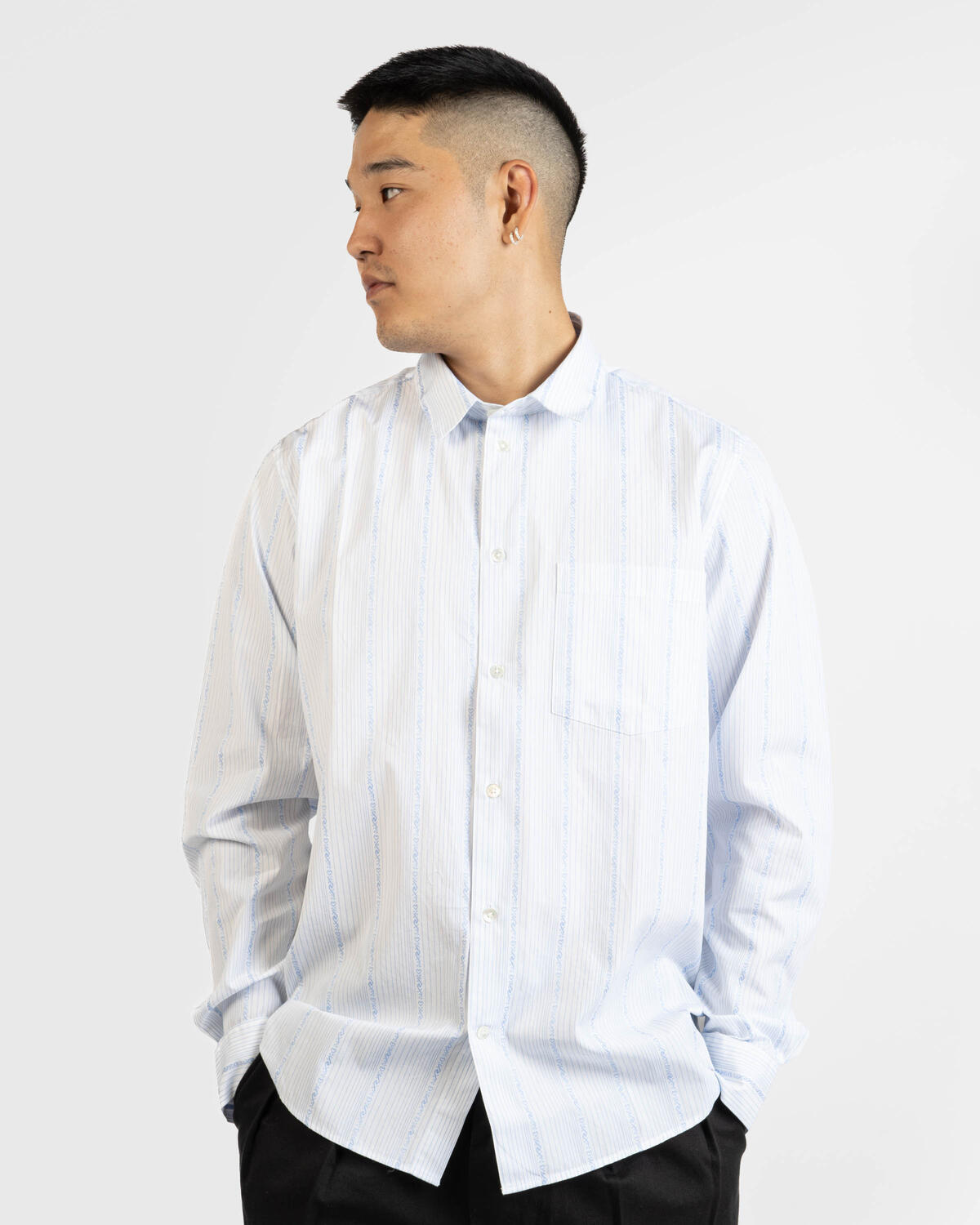 Wood Wood Timothy Jaquard Shirt - Image 3