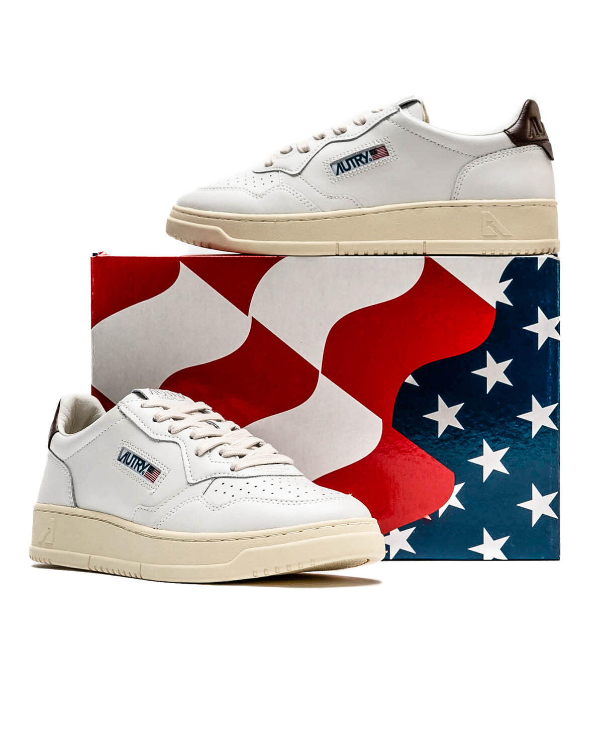 Autry Medalist W White / Brown (Women's) - Image 6