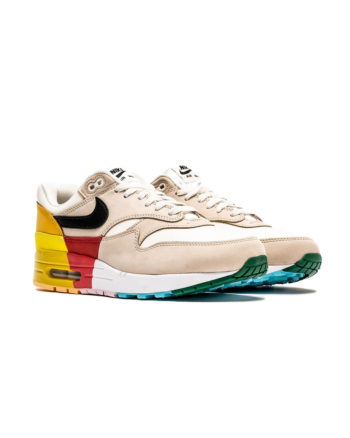 Nike Air Max 1 Sanddrift / Noir - Sail - University Gold (Women's) - Image 15