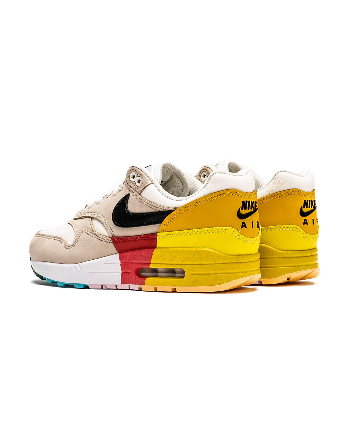 Nike Air Max 1 Sanddrift / Noir - Sail - University Gold (Women's) - Image 16