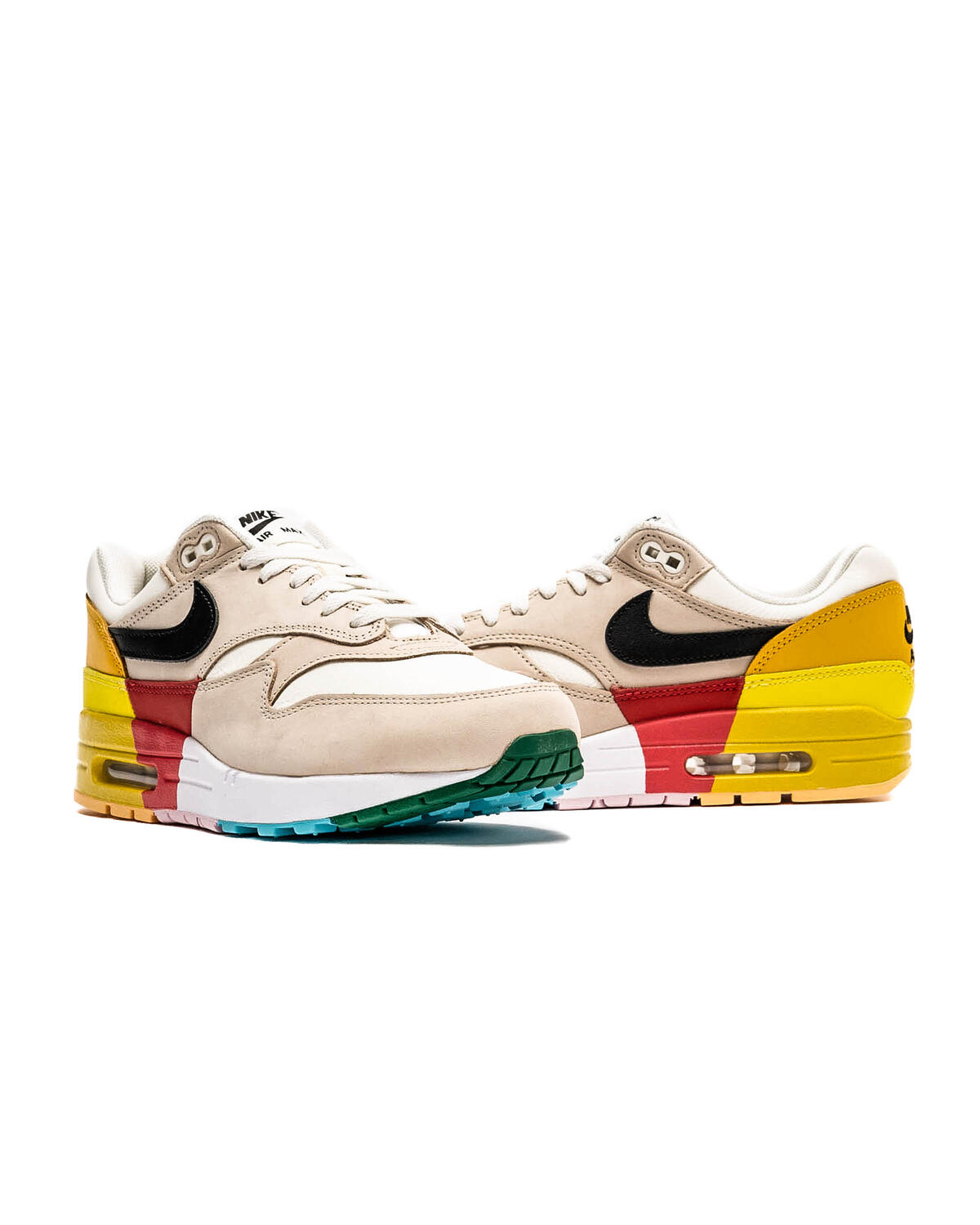 Nike Air Max 1 Sanddrift / Noir - Sail - University Gold (Women's) - Image 17
