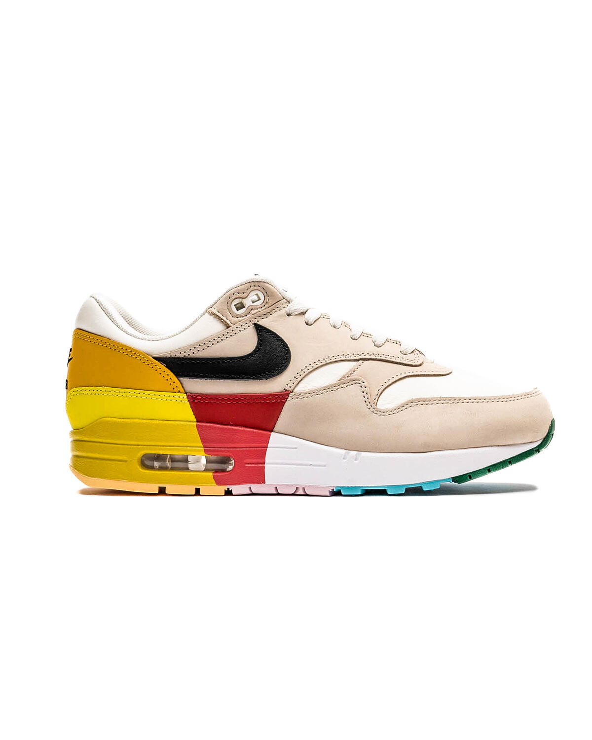 Nike Air Max 1 Sanddrift / Noir - Sail - University Gold (Women's) - Image 14
