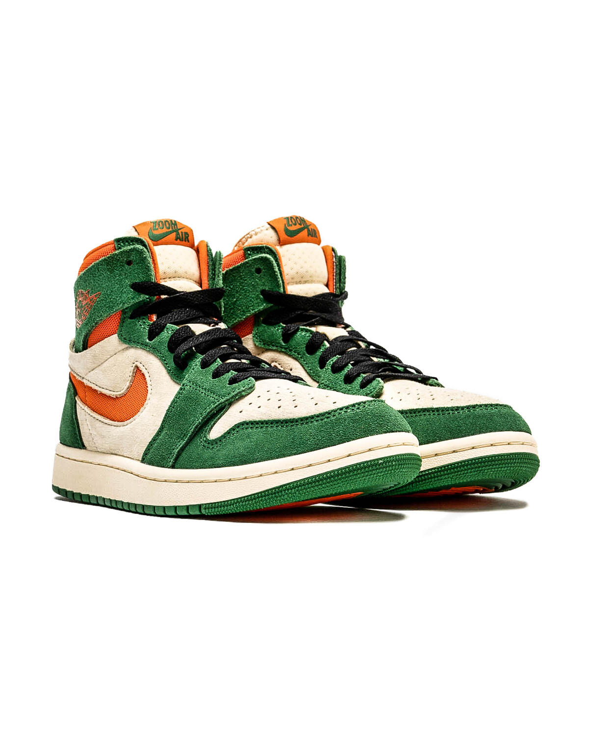 Air Jordan 1 Zoom High CMFT 2 Pien Green/Orange Blaze (Women's) - Image 3
