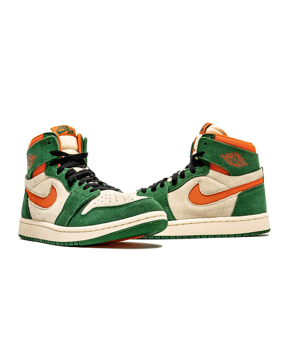Air Jordan 1 Zoom High CMFT 2 Pien Green/Orange Blaze (Women's) - Image 5
