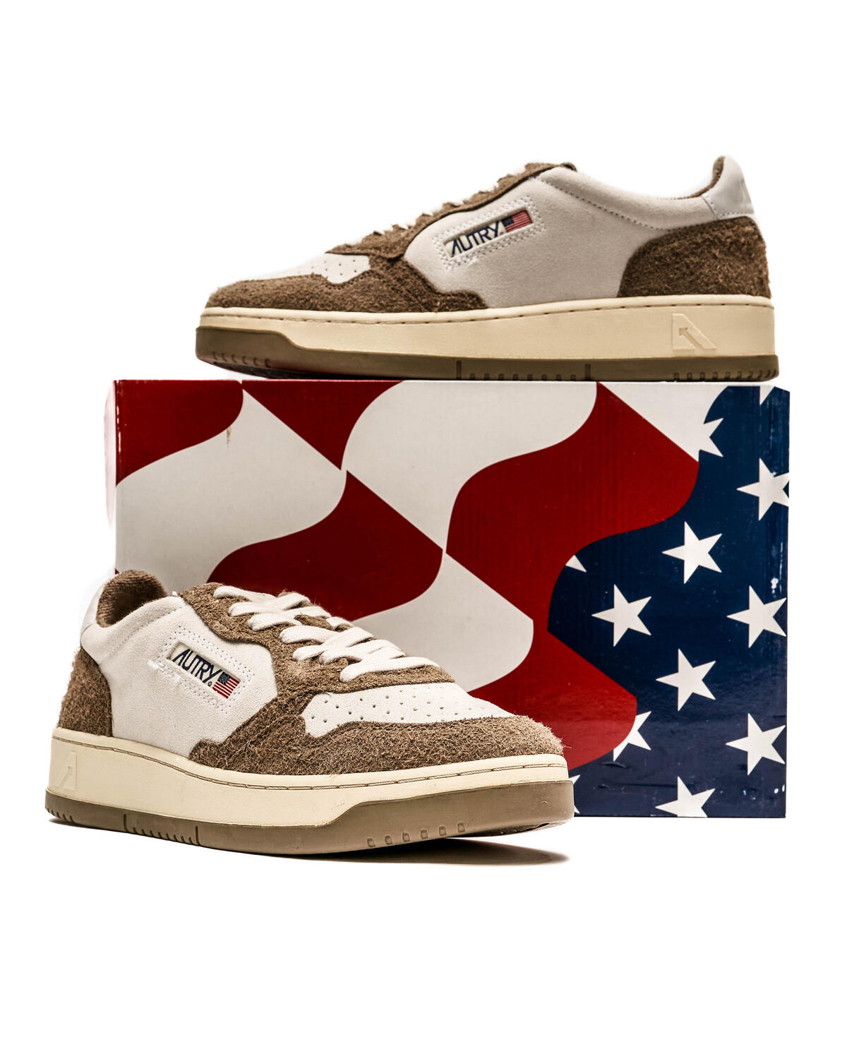 Autry Medalist Low Beige / Brown - Image 6