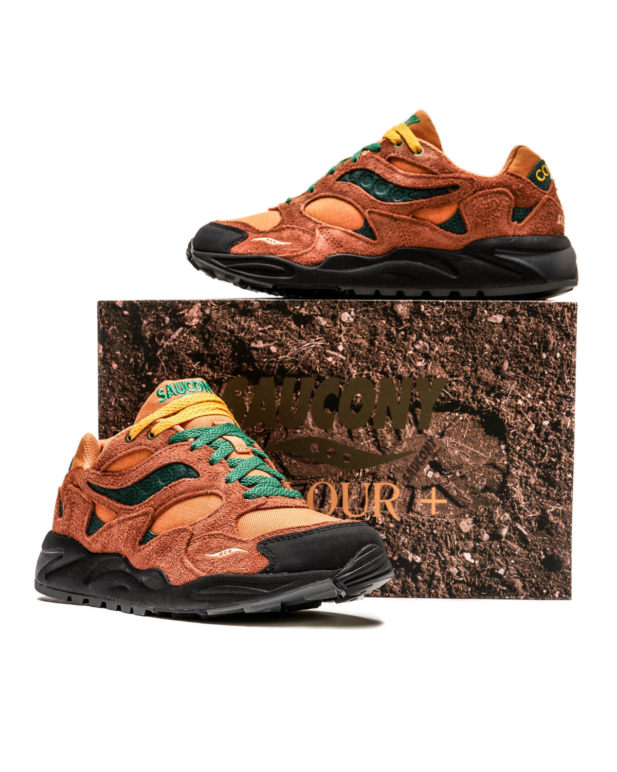 Saucony x Colour Plus Companie Grid Shadow 2 - Forest Wander - Image 25