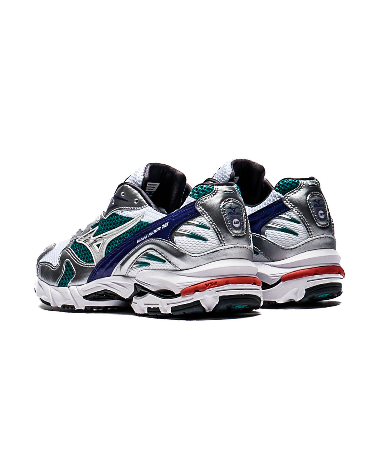 Mizuno Wave Rider 10 Weiß / Grün - Image 10