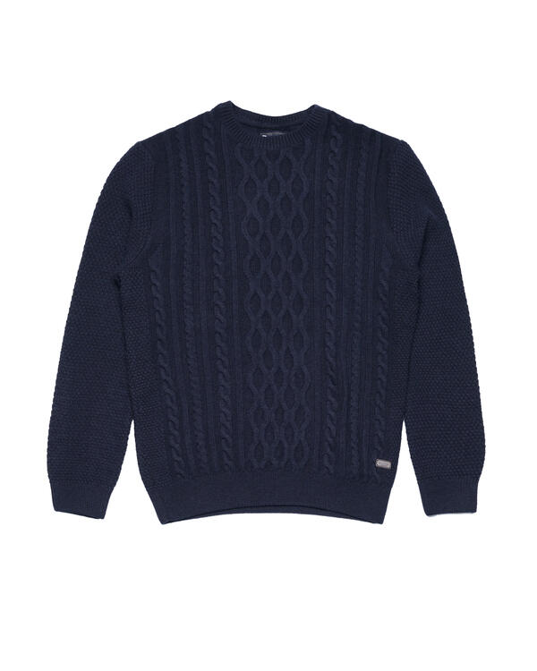 Barbour ESSENTIAL CHUNKY CABLE CREW SWEATER | MKN1529NY91 | AFEW STORE